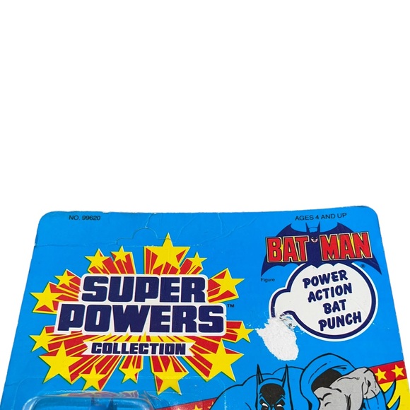 Kenner Super Powers Batman 1985 23 Back Fan Club DC Series Unpunched SEALED - Picture 2 of 3